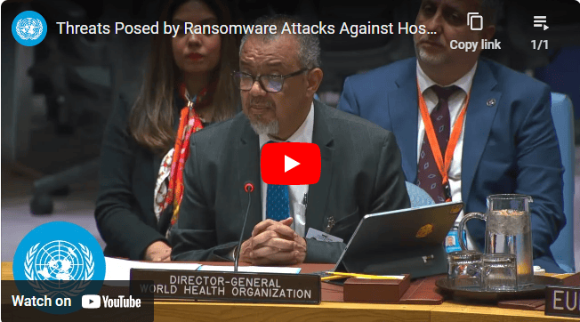 Summary of the Video Transcript: "Threats Posed by Ransomware Attacks Against Hospitals and Health Facilities"